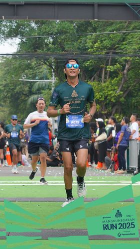Race photo from Mangkunegaran Run 2025