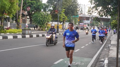 Race photo from KBP City Run 2024 Vibes