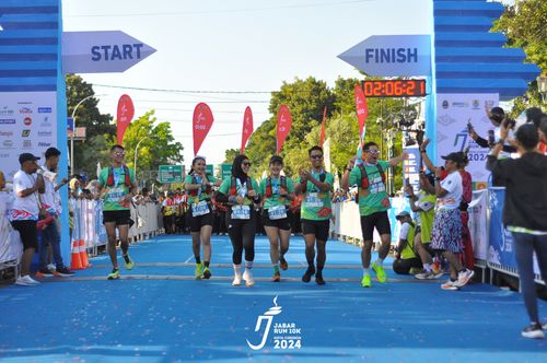 Race photo from Jabar Run 10K 2024