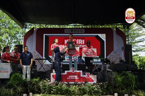 Race photo from Kediri Half Marathon 2025