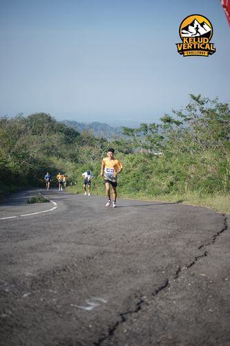 Race photo from Kelud Vertical Challenge 2024
