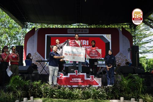 Race photo from Kediri Half Marathon 2025