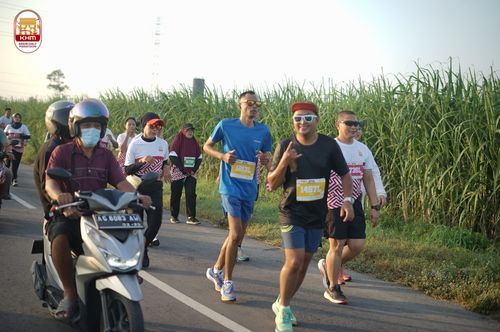 Race photo from Kediri Half Marathon 2024