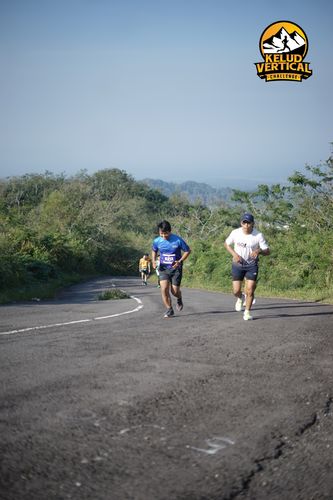 Race photo from Kelud Vertical Challenge 2024