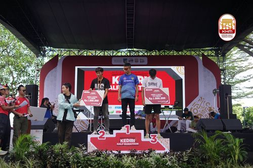 Race photo from Kediri Half Marathon 2025