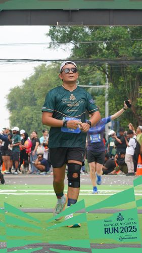 Race photo from Mangkunegaran Run 2025