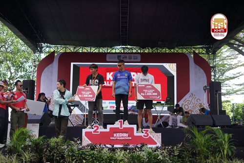 Race photo from Kediri Half Marathon 2025