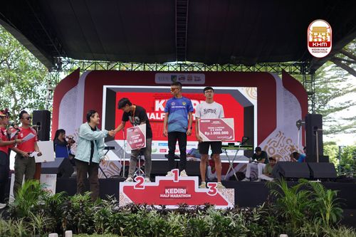 Race photo from Kediri Half Marathon 2025