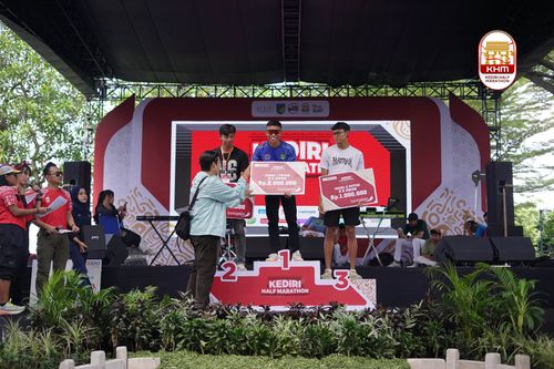 Race photo from Kediri Half Marathon 2025