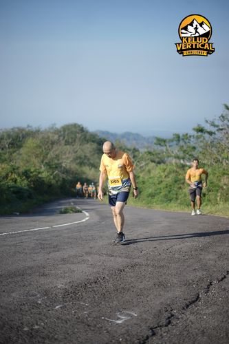 Race photo from Kelud Vertical Challenge 2024