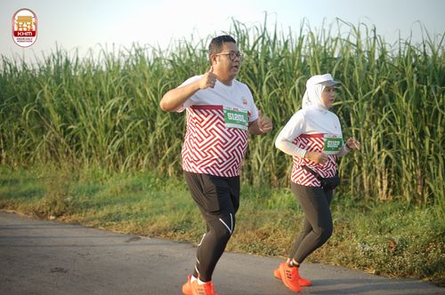 Race photo from Kediri Half Marathon 2024