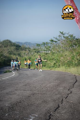 Race photo from Kelud Vertical Challenge 2024