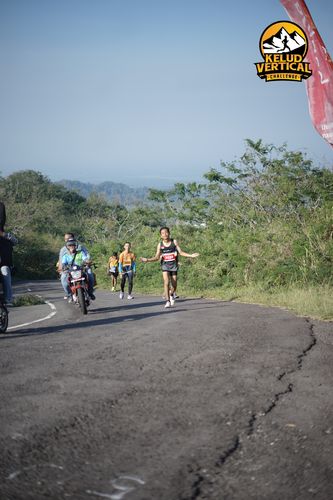 Race photo from Kelud Vertical Challenge 2024