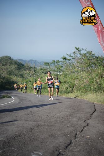 Race photo from Kelud Vertical Challenge 2024