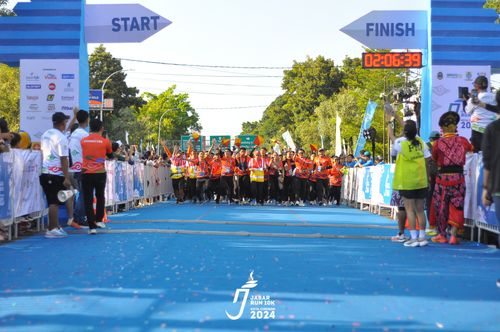 Race photo from Jabar Run 10K 2024