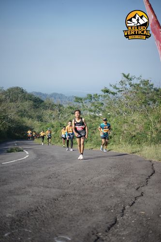 Race photo from Kelud Vertical Challenge 2024