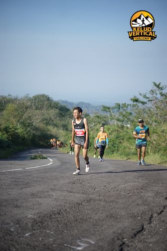 Race photo from Kelud Vertical Challenge 2024