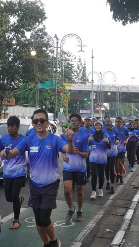 Race photo from KBP City Run 2024 Vibes