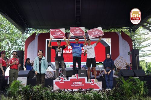 Race photo from Kediri Half Marathon 2025