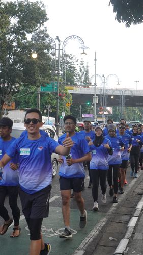 Race photo from KBP City Run 2024 Vibes
