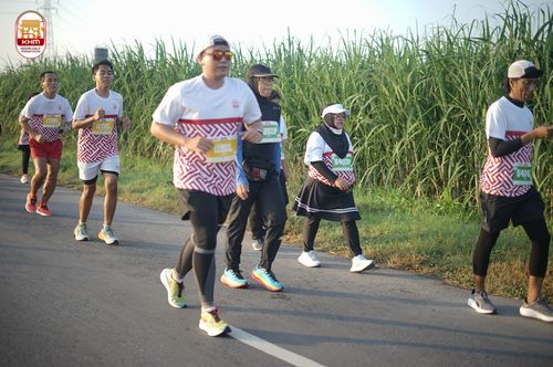 Race photo from Kediri Half Marathon 2024