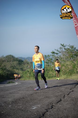 Race photo from Kelud Vertical Challenge 2024