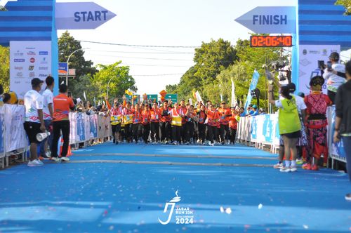 Race photo from Jabar Run 10K 2024