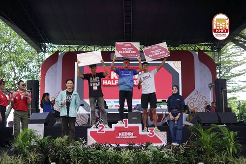 Race photo from Kediri Half Marathon 2025