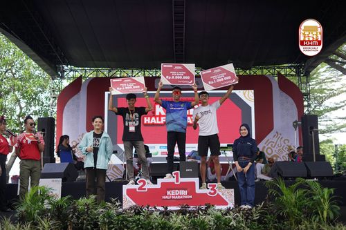 Race photo from Kediri Half Marathon 2025