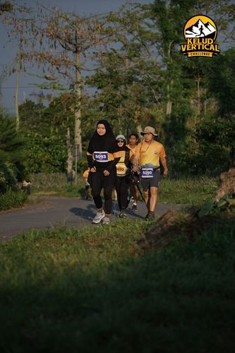 Race photo from Kelud Vertical Challenge 2024