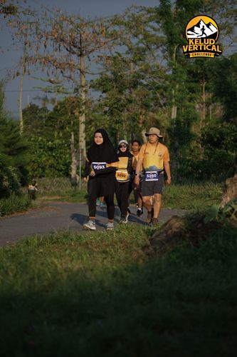 Race photo from Kelud Vertical Challenge 2024