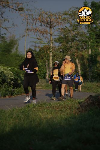 Race photo from Kelud Vertical Challenge 2024
