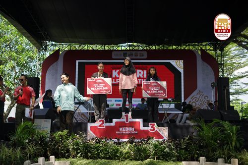 Race photo from Kediri Half Marathon 2025