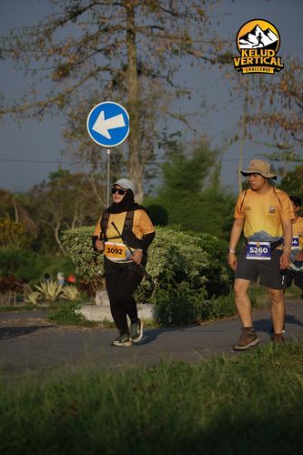 Race photo from Kelud Vertical Challenge 2024