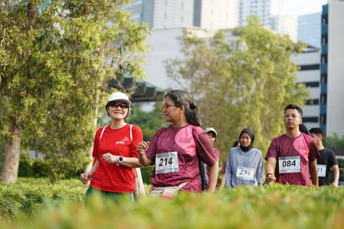Race photo from Assurance Fun Run 2024