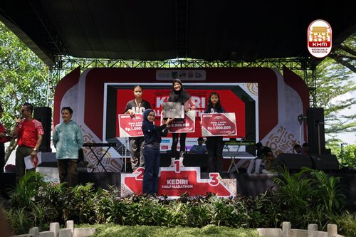 Race photo from Kediri Half Marathon 2025