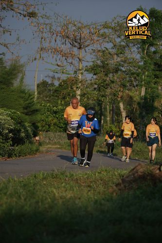 Race photo from Kelud Vertical Challenge 2024