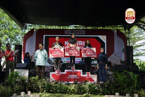 Race photo from Kediri Half Marathon 2025