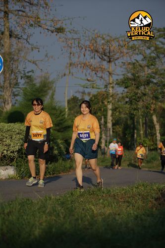 Race photo from Kelud Vertical Challenge 2024