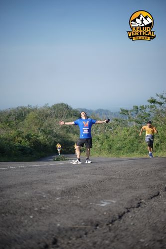 Race photo from Kelud Vertical Challenge 2024
