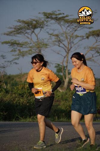 Race photo from Kelud Vertical Challenge 2024