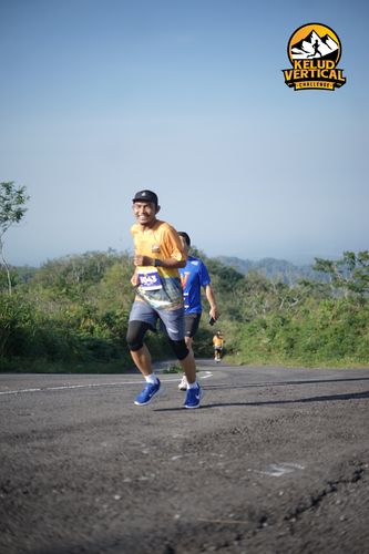 Race photo from Kelud Vertical Challenge 2024