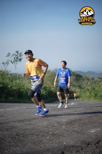 Race photo from Kelud Vertical Challenge 2024