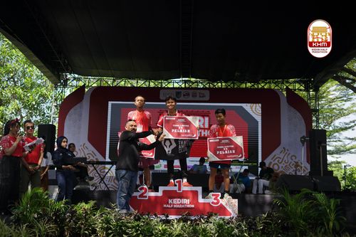 Race photo from Kediri Half Marathon 2025