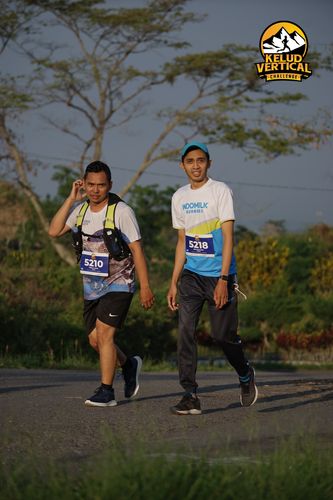 Race photo from Kelud Vertical Challenge 2024
