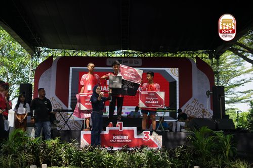 Race photo from Kediri Half Marathon 2025