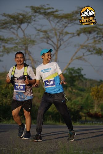Race photo from Kelud Vertical Challenge 2024
