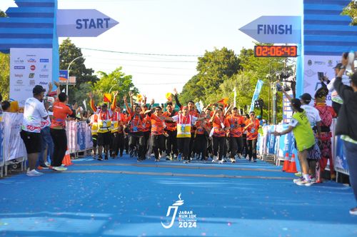 Race photo from Jabar Run 10K 2024