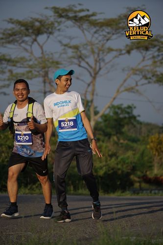 Race photo from Kelud Vertical Challenge 2024