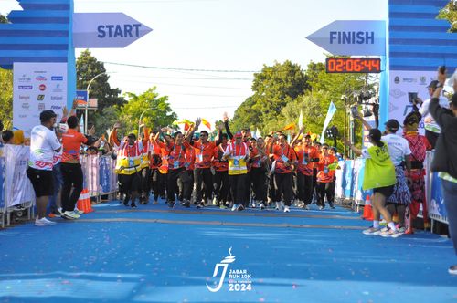 Race photo from Jabar Run 10K 2024